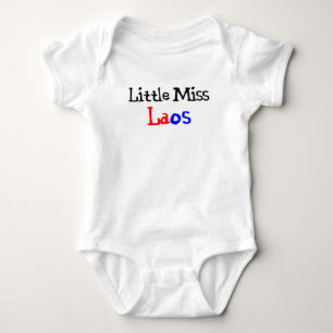 laotian little miss baby bodysuit