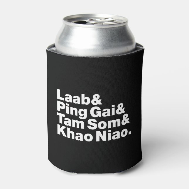 Laotian Street Food Can Cooler (Can Front)
