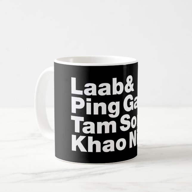 Laotian Street Food Coffee Mug (Front Left)