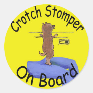 lap dog lover sticker