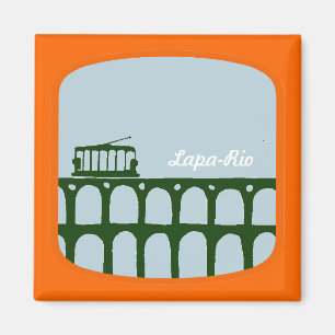 Lapa Archs Rio De Janeiro Brazil Magnet