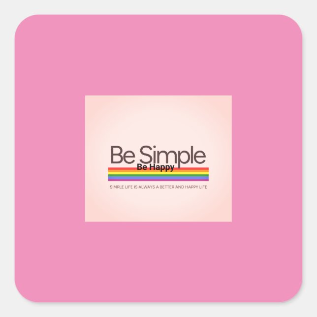  Lapel Pin Square Sticker (Front)