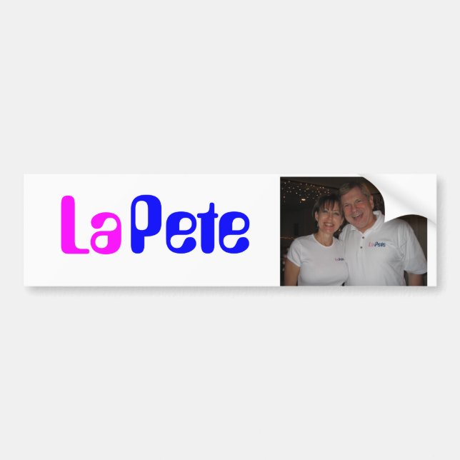 LaPete Bumper Sticker (Front)