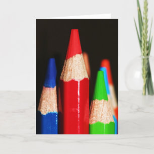 Lapices de Colores II Card