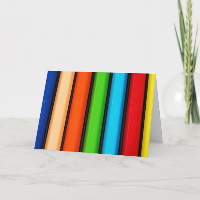 Lapices de Colores III Card (Front)