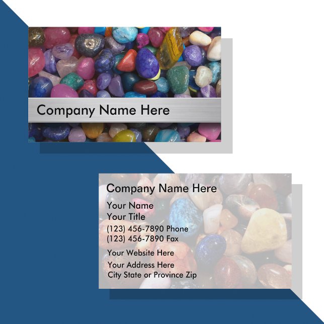 Lapidary Business Cards (Creator Uploaded)