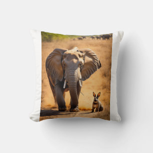 Lapin Photographe et Boxer en Safari – Aventure en Cushion