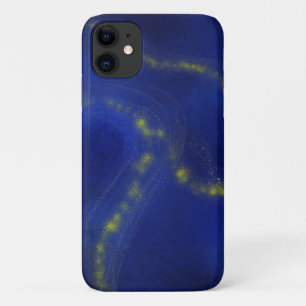 Lapis Blue and Gold iPhone 11 Case