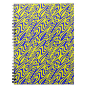 Lapis Lasuli Swirlies Notebook