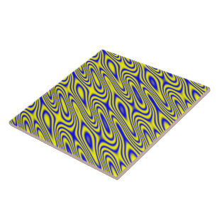 Lapis Lasuli Swirlies Tile