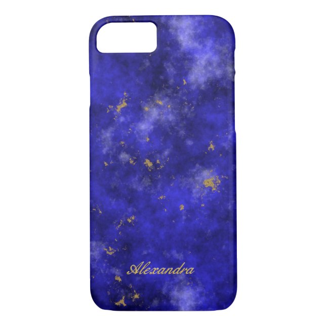 Lapis Lazuli Case-Mate iPhone Case (Back)