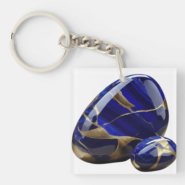 Lapis Lazuli Key Ring (Front)