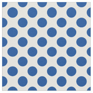 Lapis Polka Dot Fabric