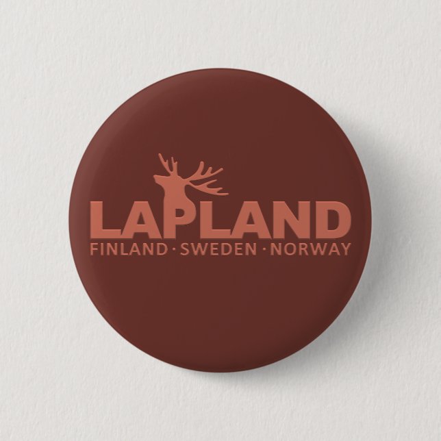 LAPLAND custom button (Front)