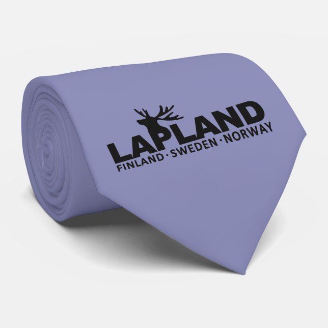 LAPLAND custom colour tie (Rolled)