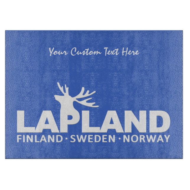 LAPLAND custom cutting board (Front)