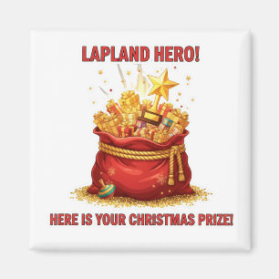 Lapland Hero Christmas Prize Reward Motivation Mag Magnet