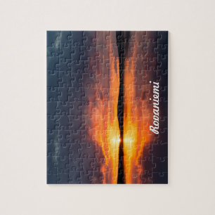 Lapland Sunset Jigsaw Puzzle