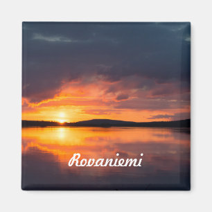 Lapland Sunset Magnet