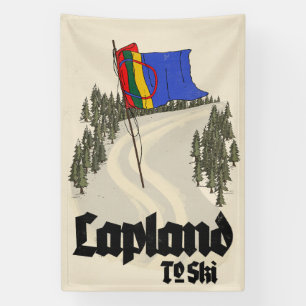 Lapland To Ski Banner