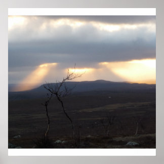 Lapland wilderness poster