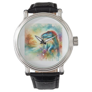 Lapparentosaurus 270624AREF127 - Watercolor Watch