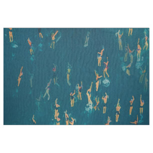 Lapping Waves Fabric