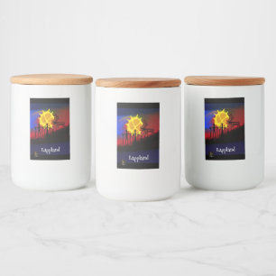 Lapplands nature med samisk kultur food label