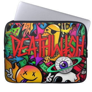 laptop carrying sleeve (deathwish)