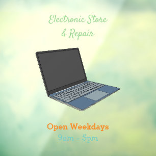 Laptop cartoon illustration