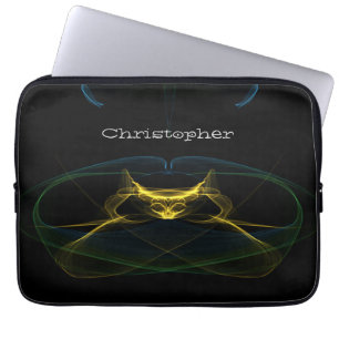 Laptop Case - Fractal Alien