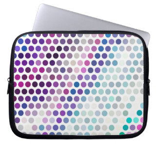 Laptop case with dots