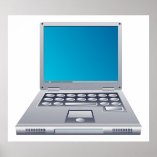 Laptop Computer Poster