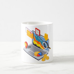 Laptop Computing Coffee Mug