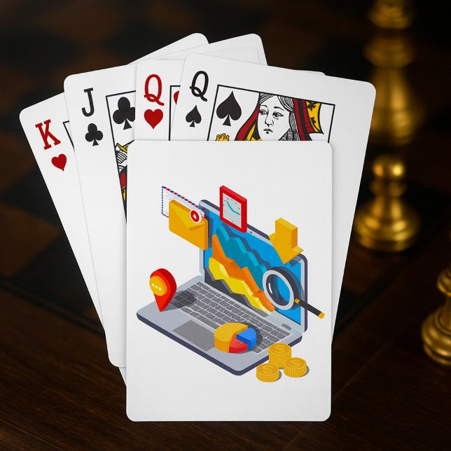 Laptop Computing Playing Cards (Creator Uploaded)