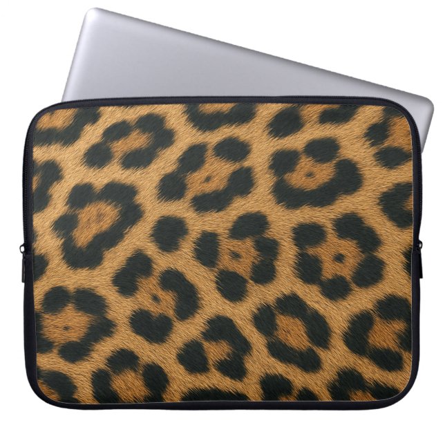 Laptop Cover Leopard Skin (Front)