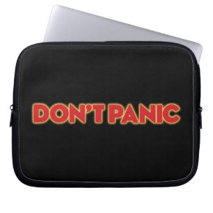 Laptop cover "No panic"