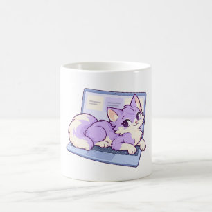 Laptop Lila Classic Mug