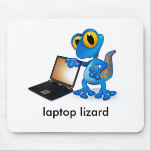 laptop lizard mouse pad