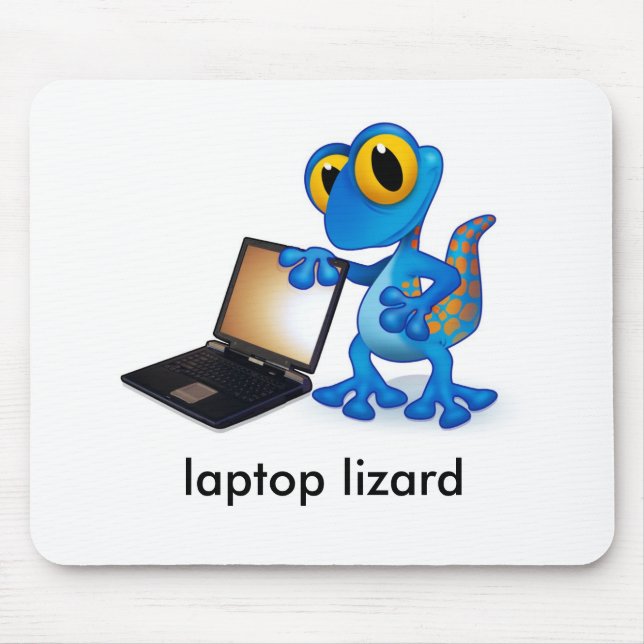 laptop lizard mouse pad (Front)