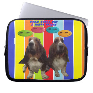 Laptop Make Every Day A Happy Friday Sleeve
