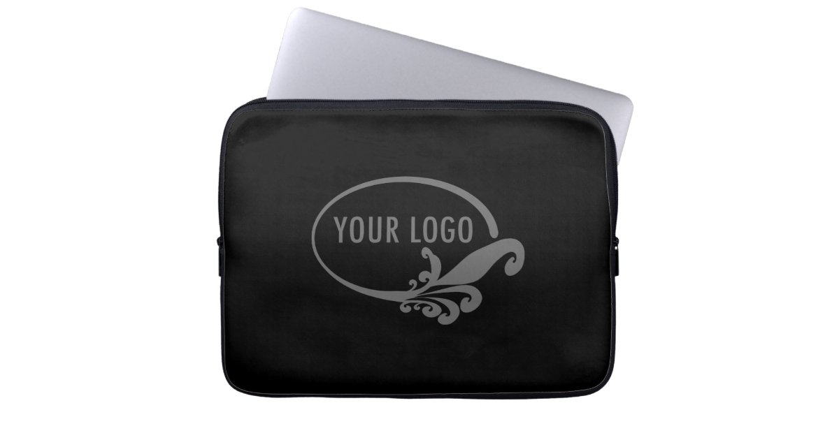 Laptop Sleeve 13 Inch Custom Branded Company Logo Zazzle