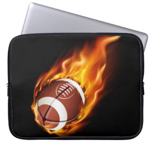 Laptop Sleeve 15" Flaming Football