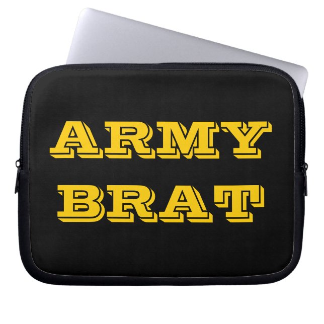 Laptop Sleeve Army Brat (Front)