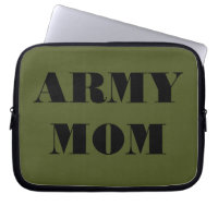 Laptop Sleeve Army Mum