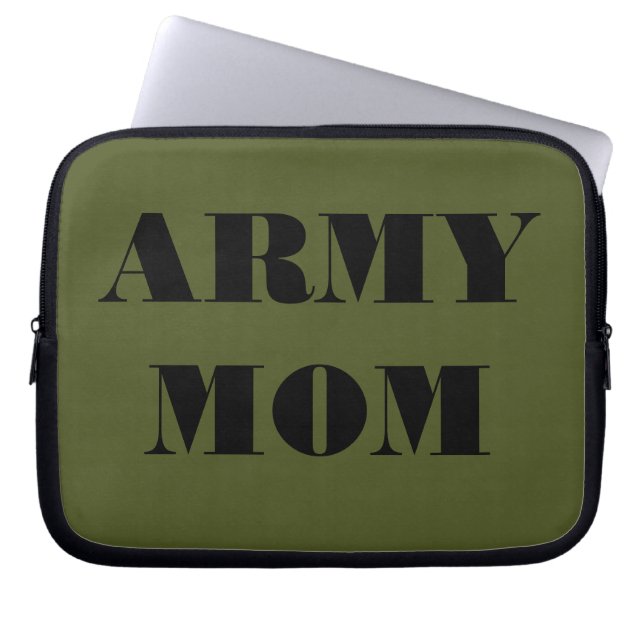 Laptop Sleeve Army Mum (Front)