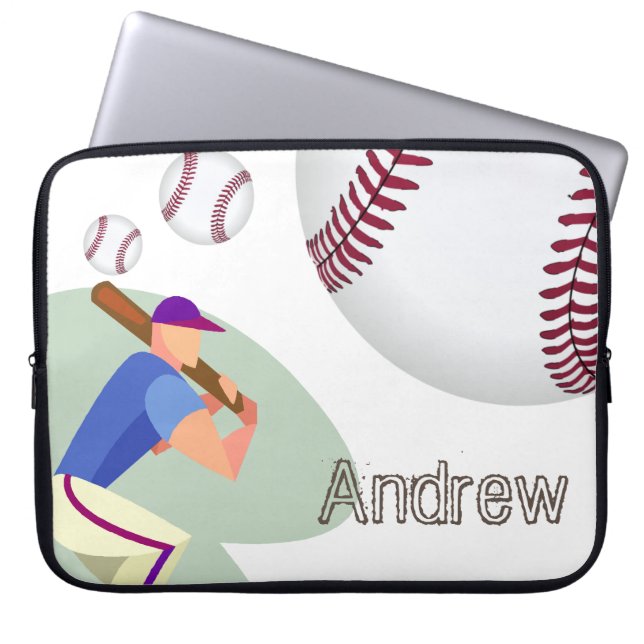 Laptop Sleeve Baseball (Front)