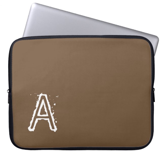 Laptop Sleeve Brown (Front)