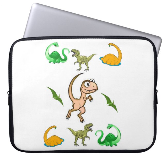 Laptop Sleeve Dinosaur (Front)