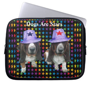 Laptop Sleeve Dogs Are Stars